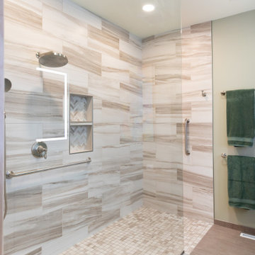 Fitchburg, WI Condo - Master Bathroom Remodel