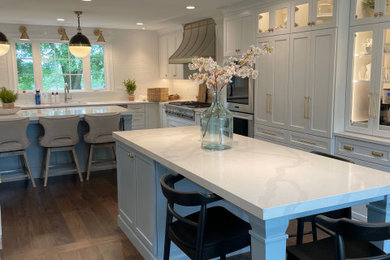 Kitchen - transitional kitchen idea in Other