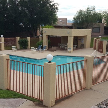 Kenyon Terrace Townhome Exterior Paint - Poolhouse