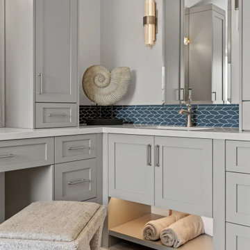 Transitional Primary Bathroom Remodel in Diablo, CA
