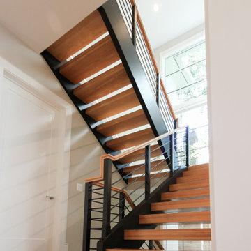 Project #73 | Bold Modern Staircase with Integrated Lighting