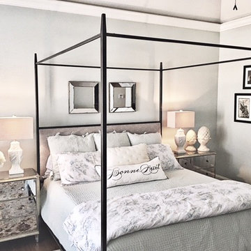 Updated shabby chic master suite
