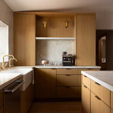 Modern Organic Kitchen and Master Bathrom Remodel