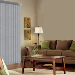 Levolor - Levolor Vinyl Vertical Blinds: S-Curved Ironwork & Vinings - Vertical Blinds