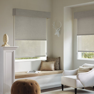 Flat Roman Shades , Blackout , Manhattan , NYC