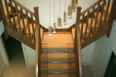 This is an example of a staircase in Manchester.