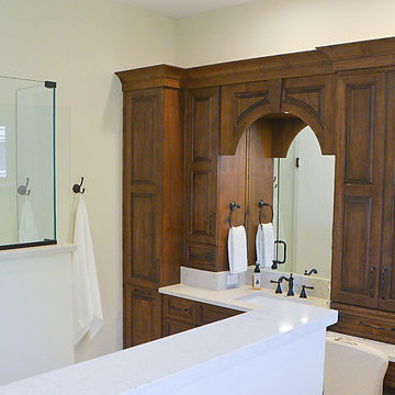 Traditional Master Bath and Closet Remodel