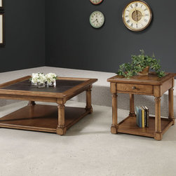 American Drew 114-915 Americana Home Rectangular End Table-Kd - Side Tables And End Tables