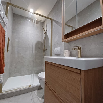 Créer 3 espaces fonctionnels dans 9 m² pour une famille avec 3 enfants – Meudon