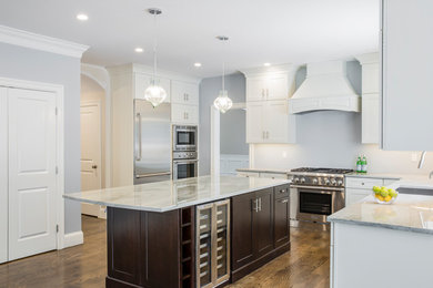 Kitchen photo in Boston