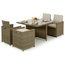 Tuscany Cube 9-Piece Outdoor Dining Set