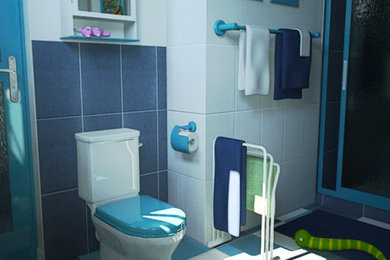Visualisation Salles de bain maisons individuelles