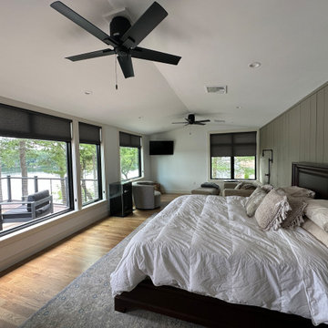 A New Contemporary Scandinavian Lakehouse in Stow, MA