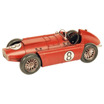 Formular One Racer Ferrari 1954 Lancia Model, Collectible Scale Model Car