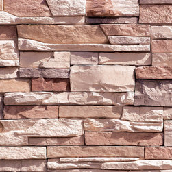 Coronado Stone Products - Coronado Quick Stack Stone Siding - Color: Sahara Blend - Stone Siding - Products