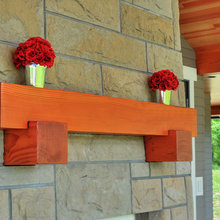 mantle fireplace