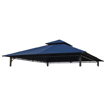 St. Kitts Replacement Canopy For 10' Canopy Gazebo -Navy