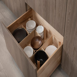 Deep Divider Drawer - Kitchen Cabinetry