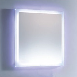 Fab Glass and Mirror Bathroom Wall Mounted High Quality LED Lighted Vanity Mirro - Products