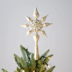 Joyeux Noel Star Christmas Tree Topper - Christmas Ornaments