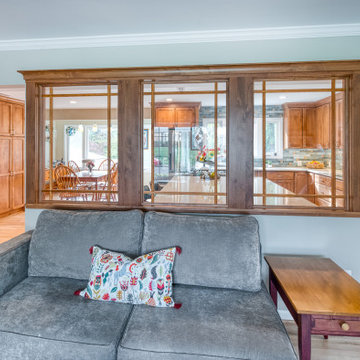Vienna Open Concept Kitchen Living Space
