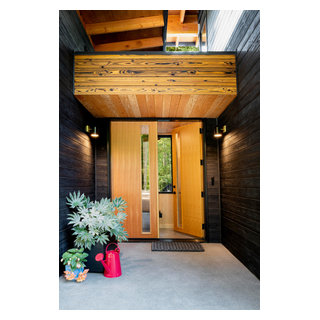 Bainbridge Island House - Modern - Entry - Portland - by Nakamoto ...