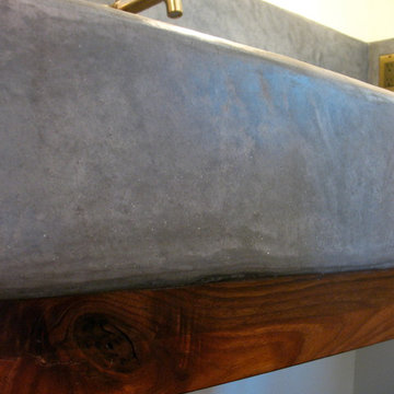 DeGarmo Strawbale - Tadelakt Sink