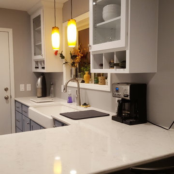 Kitchen with Added Flow and Function