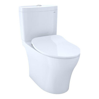 TOTO Two-Piece Elongated Toilet, MS446234CUMFG#01 - Contemporary ...