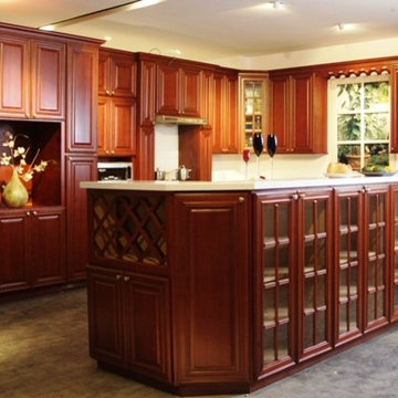 Madison Cherry Cabinets - RTA Depot