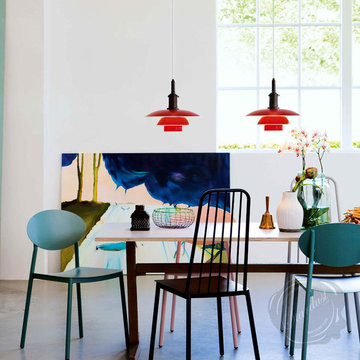 Danish Mid-Century Modern Vintage Style Hanging Pendant Light Modern Fixture