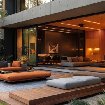 Modern Landscape Patio Design