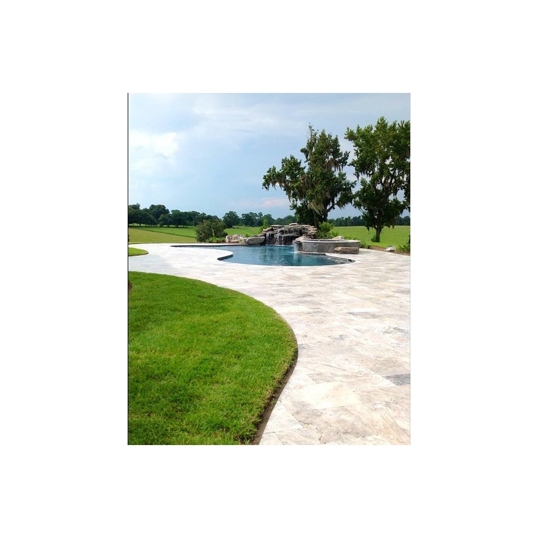 Silver French Pattern Pavers