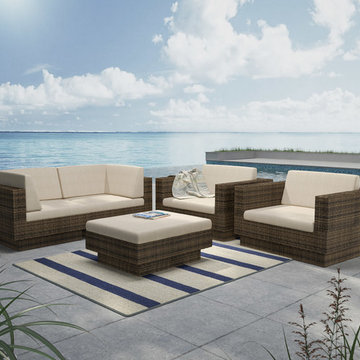 Sonax Park Terrace 5-Piece Sofa Patio Set