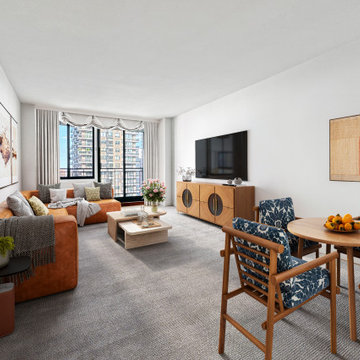 Virtual Staging Examples - Bohemian Style
