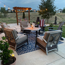 Backyard Sitting Area
