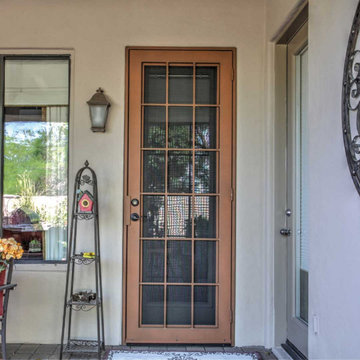 Colonial Iron Security Door