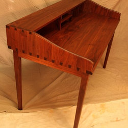 Walnut Desk with tapered sides - Products