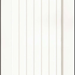Square Recessed Panel, Thermofoil, White - Kitchen Cabinetry