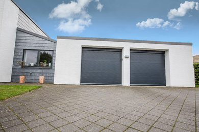 NASSAU Garageport i Model Classic - dobbelt garage