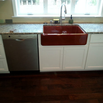 Stacy M Custom Kitchen Flooring + Bump out