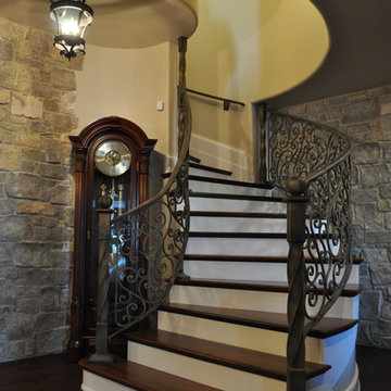 Tradition Twisted Scroll Railing