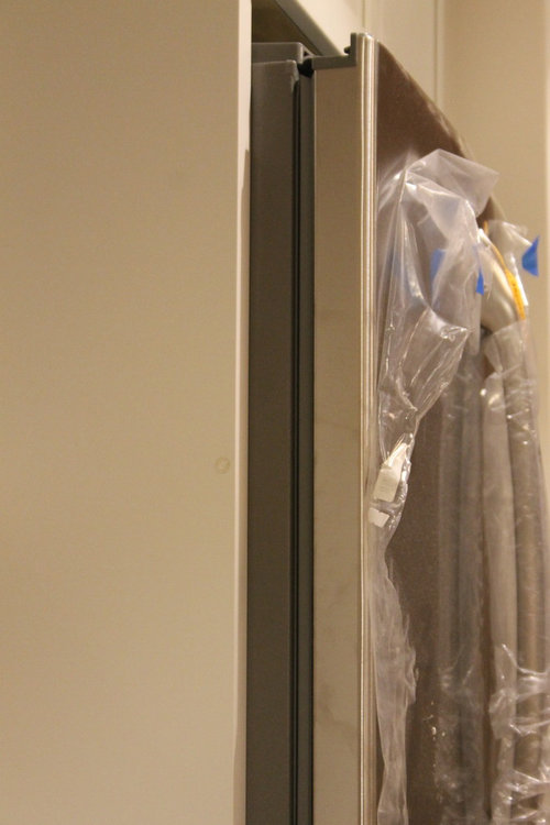 Fridge sticking out acceptable?