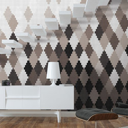 Minaret Crema Installation - Mosaic Tile