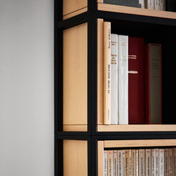 Biblioth&egrave;que murale style industriel contemporain - Bookcases