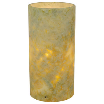 Meyda lighting 121712 4"W Cylindre Light Green Jadestone Shade