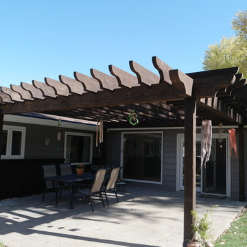 timber pergola