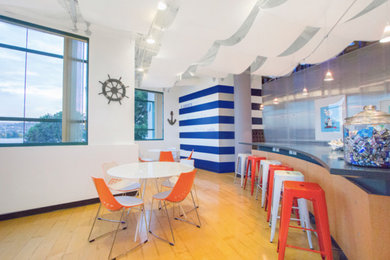 Example of a trendy home design design in San Francisco