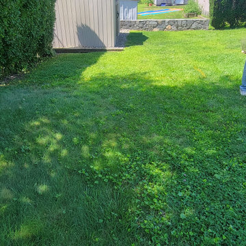 Retaining Wall & Lawn Installation Project | Thomaston, CT