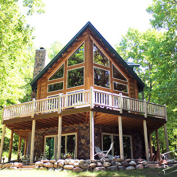 Concrete Log Siding Homes